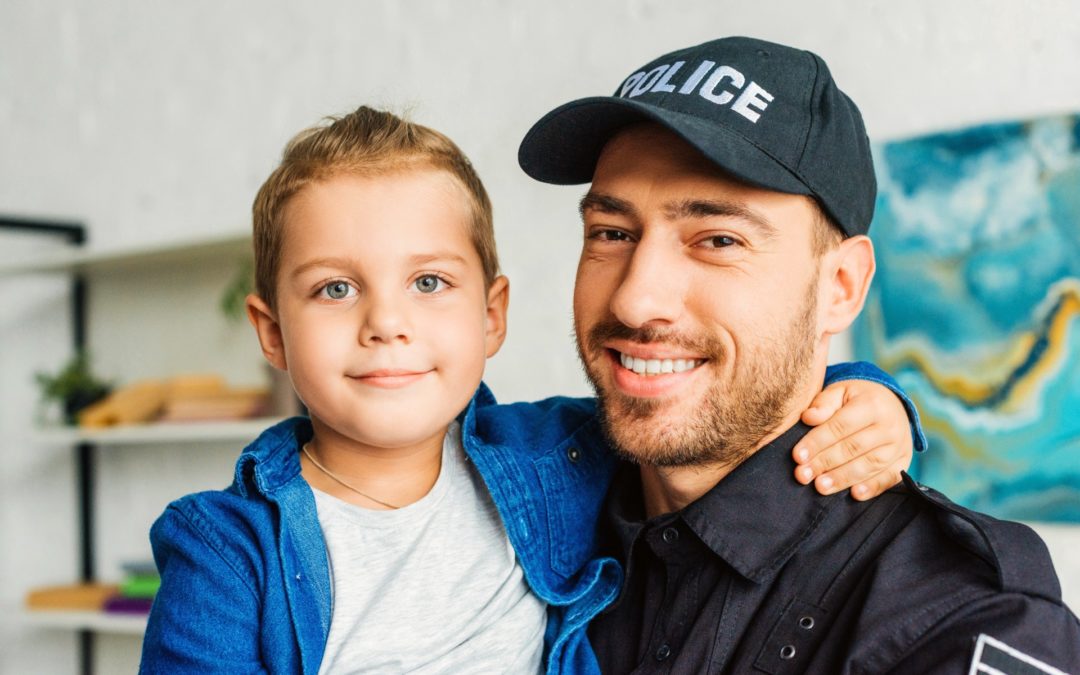 Law Enforcement Officers Handling Children with Autism